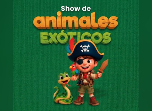 Show de animales exóticos